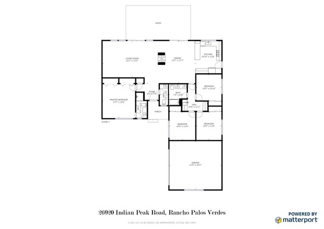 26920 Indian Peak Road, Rancho Palos Verdes, California 90275, 4 Bedrooms Bedrooms, ,2 BathroomsBathrooms,Residential,Sold,Indian Peak,PV19179966