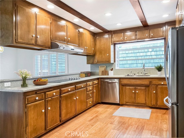 Virtually Staged Kitchen