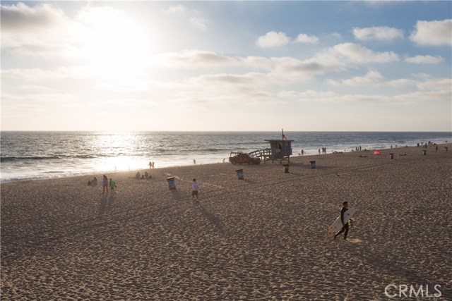 Beach Nearing Dusk.