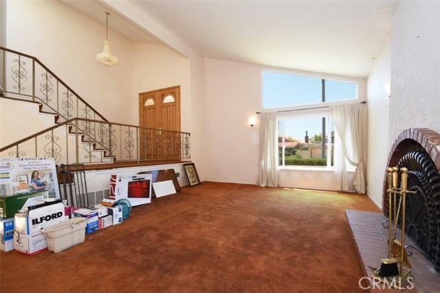 Living Room with High Ceiling Living Room with High Ceiling