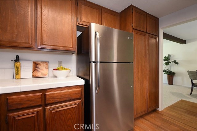 Kitchen Opens to Dining Area