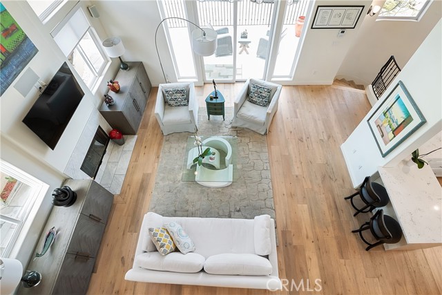 Yep, the Mezzanine really does overlook the living area