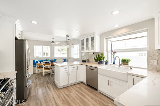 Recessed lighting throughout