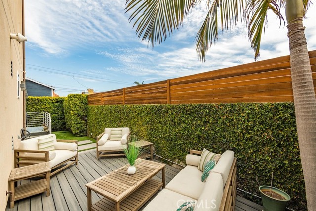 Your own personal retreat, the private backyard and deck are the perfect spot  to sit back and unwind