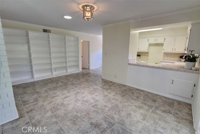 Dining room and kitchen view