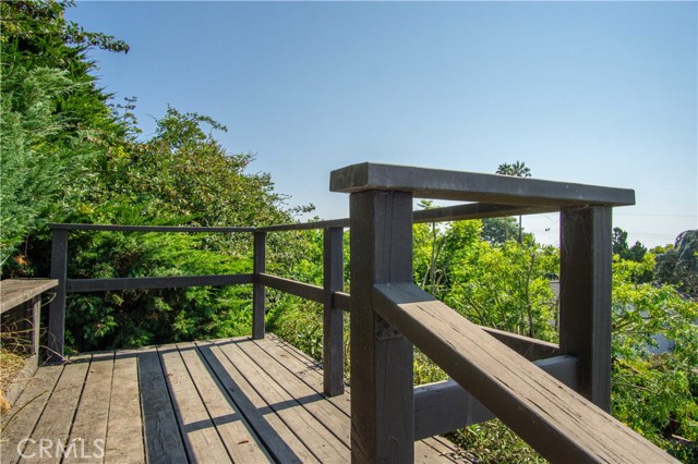 The observation deck, where on a clear day, you can see for miles and miles.