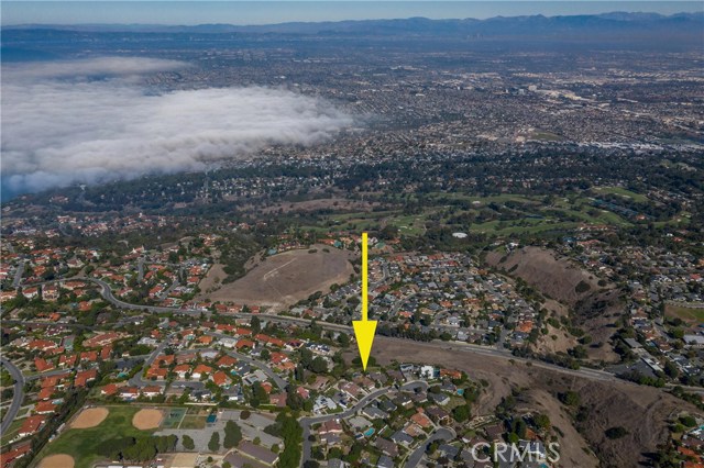 Aerial of location on Culdesac.  A very short strol to Fabulous Cornerstone Elementary, too!