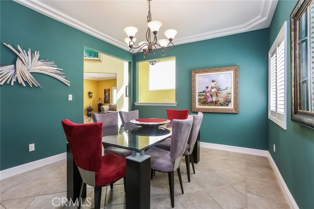 Formal dining room to foyer