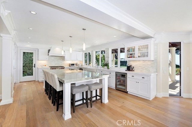 Gourmet Kitchen with Large Center Island