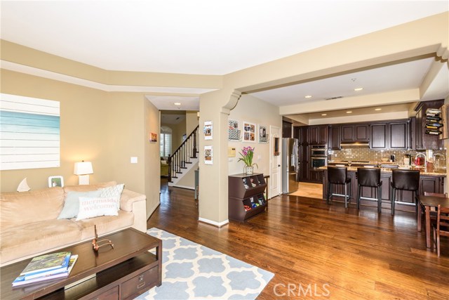View of the Kitchen from the Family Room