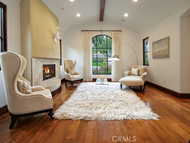 Living Room with Fireplace