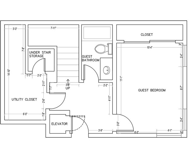 Floor Plan Downstairs