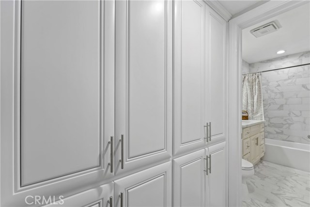 Full bath for use by bedroom #2 and #3.