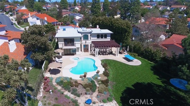Aerial Photo of Backyard