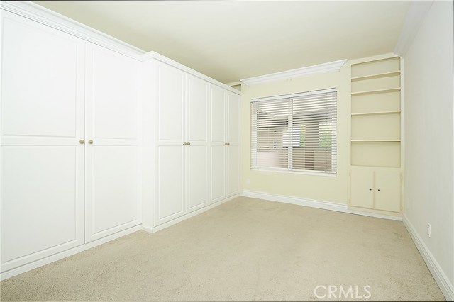 Bedroom one closets