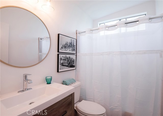 New vanity and fixtures.