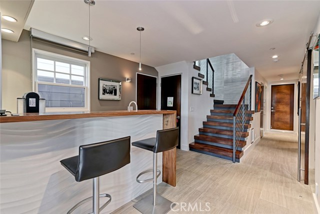 Wet Bar area in Family Room