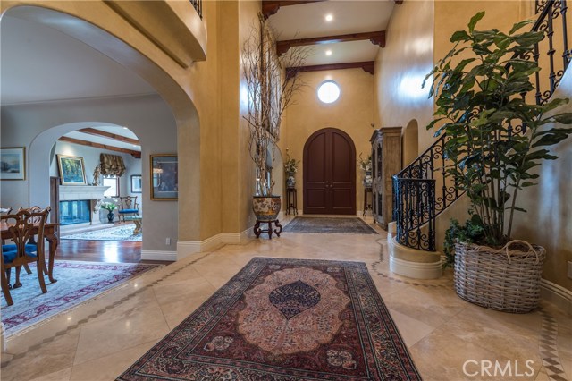 Looking toward the front entrance.  This is a super special home, with a warm and welcoming feeling!