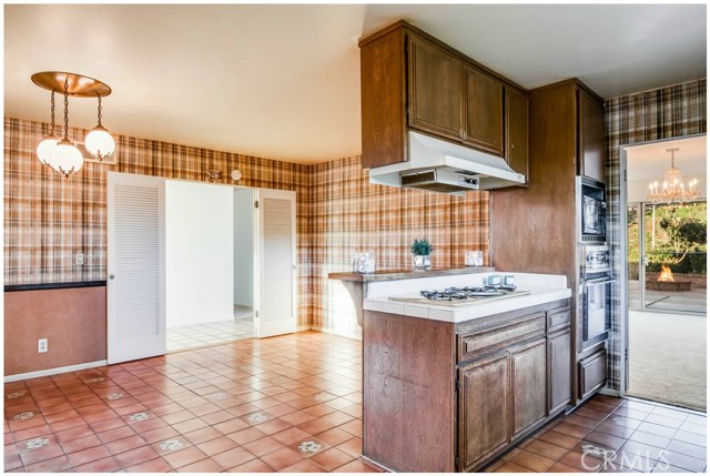 Kitchen - view from where refrigerator will be.