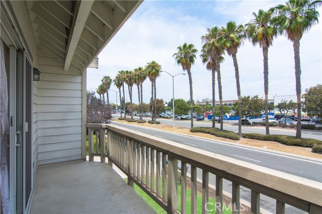Balcony from family room