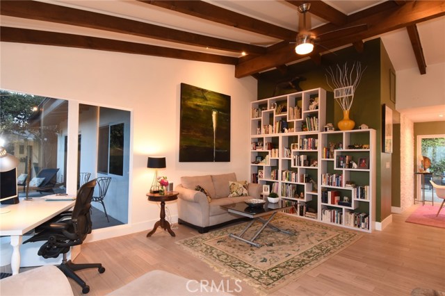 Another family room shot with tip of dining room to the right