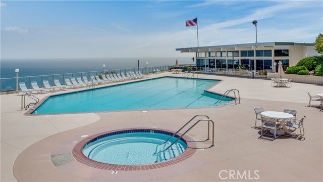 Stunning oceanfront pool alive with aqua aerobics, socializing and perfect jacuzzi temperatures for year round socialization.