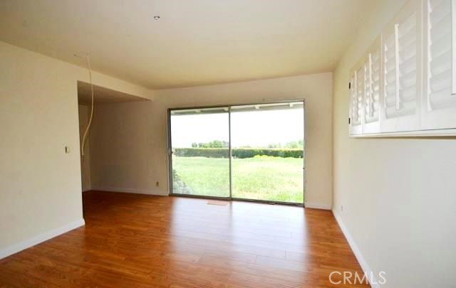 Master Bedroom with new sliding doors out to the backyard and views.