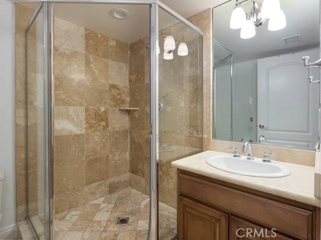 Lower level bathroom