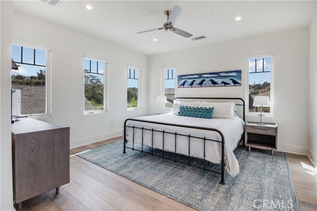 Spacious guest bedroom