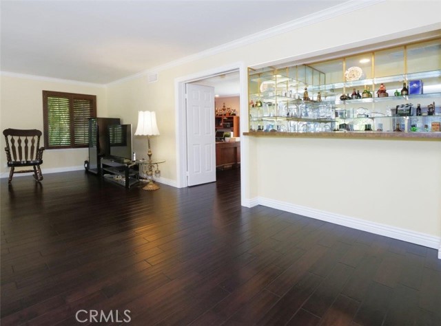 Wet Bar in Family Room