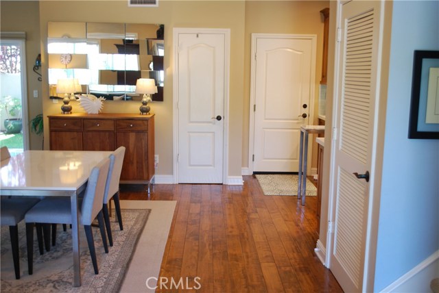 Pantry door, and door leading out into garage make it super easy to bring in the groceries etc.