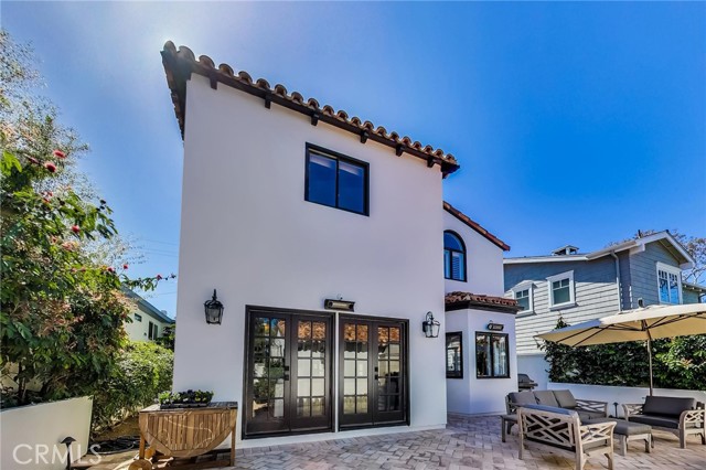 Fantastic backyard area with access to family room French doors and kitchen door (next to bay window).