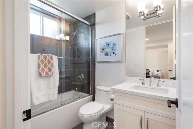 Another one of the four full bathrooms...this one is en suite on the main level.