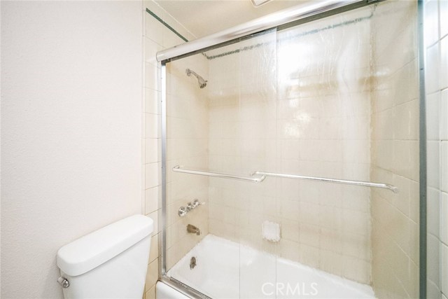 Full bathroom in basement.