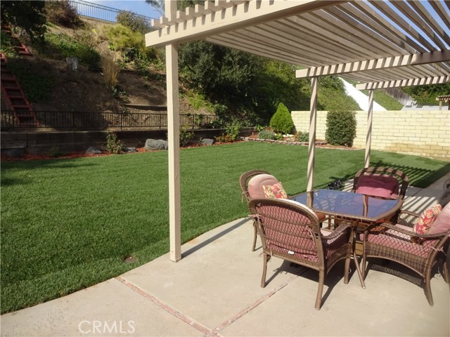 Covered patio