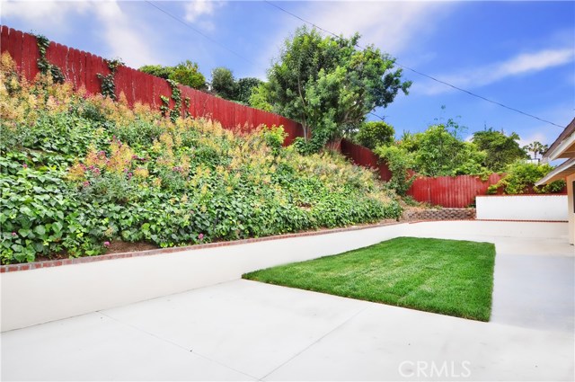 Private Fenced Backyard