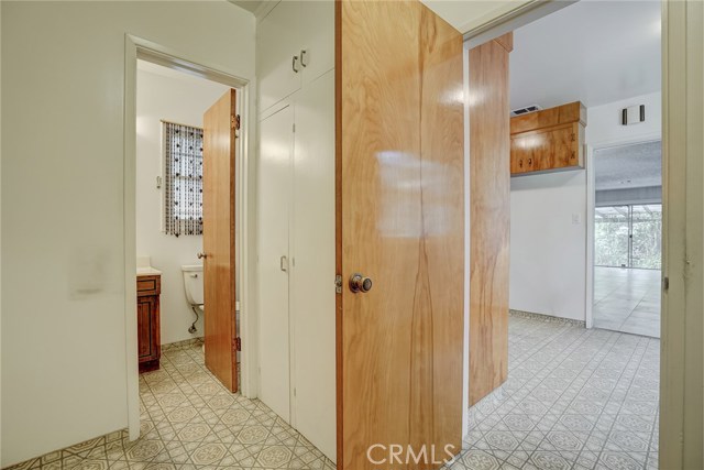 1/2 Bathroom off of the laundry room.