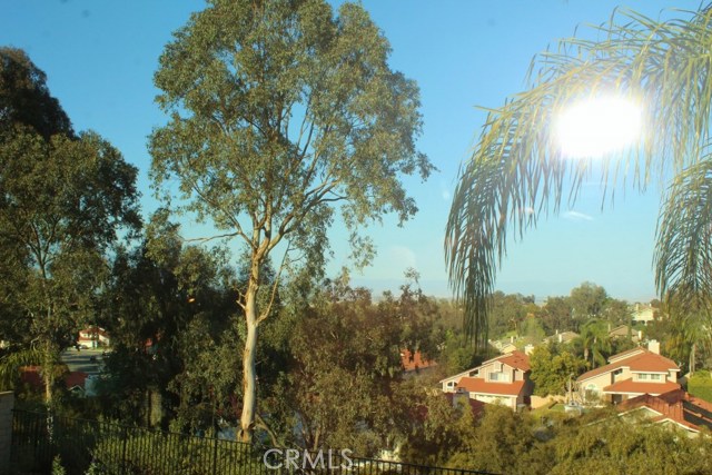 View from master bedroom.