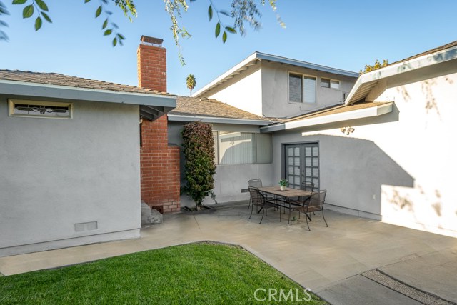 View of the back of this 5 bed, 3 bath, 3197 sq ft home