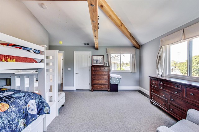 Bedroom #4. Closet door straight ahead. This is a LARGE room!