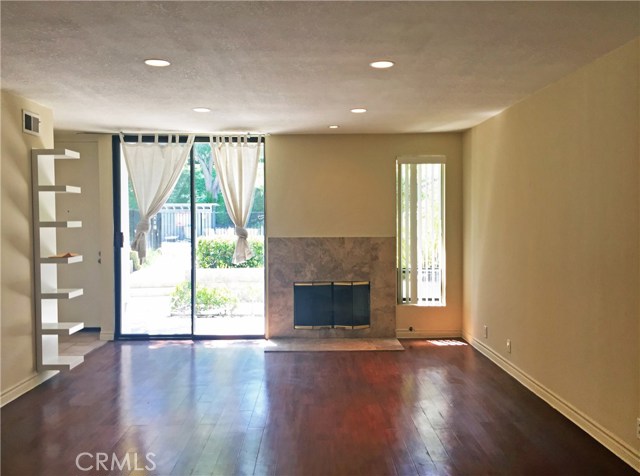 Living Room with Fireplace