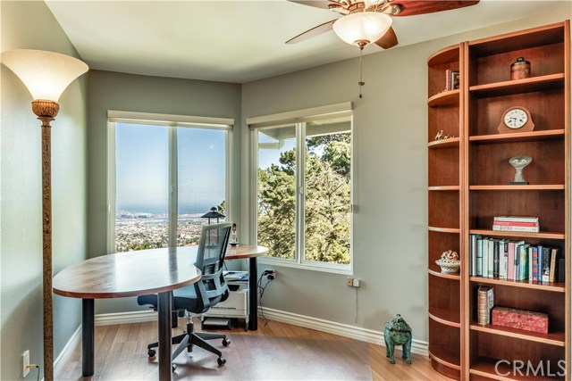 3rd Bedroom (Used as Office) with Amazing Views