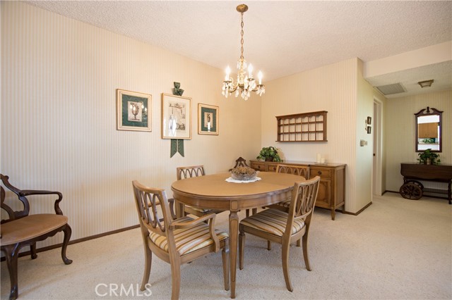 Dining Area in Living Room