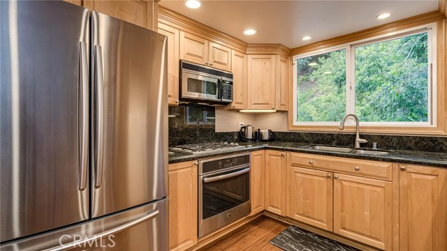 Lovely green views from every window.