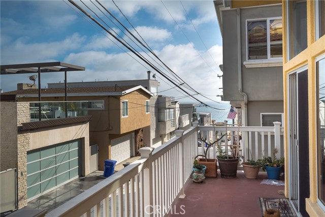 View from deck off the living room.