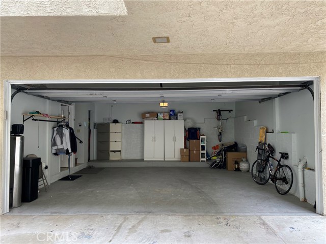 Garage with extra storage