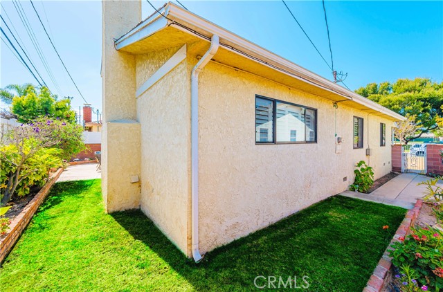 Lush, Green Side Yard.