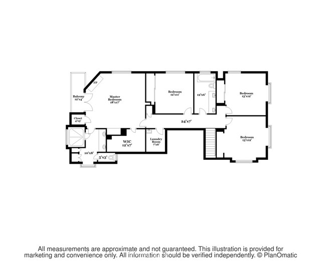 2nd level floor plan