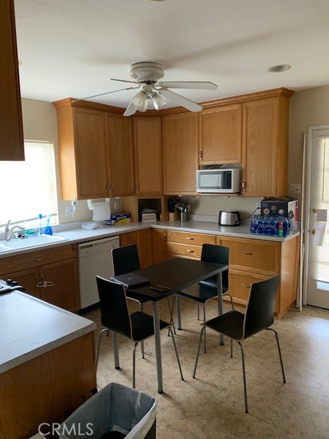 kitchen for front Unit. This home has its own dining room but the current tenant uses that space for her children.