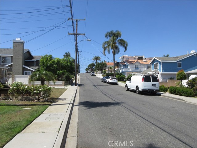 View of quiet one way street